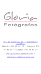 Mobile Screenshot of gloriafotografos.com